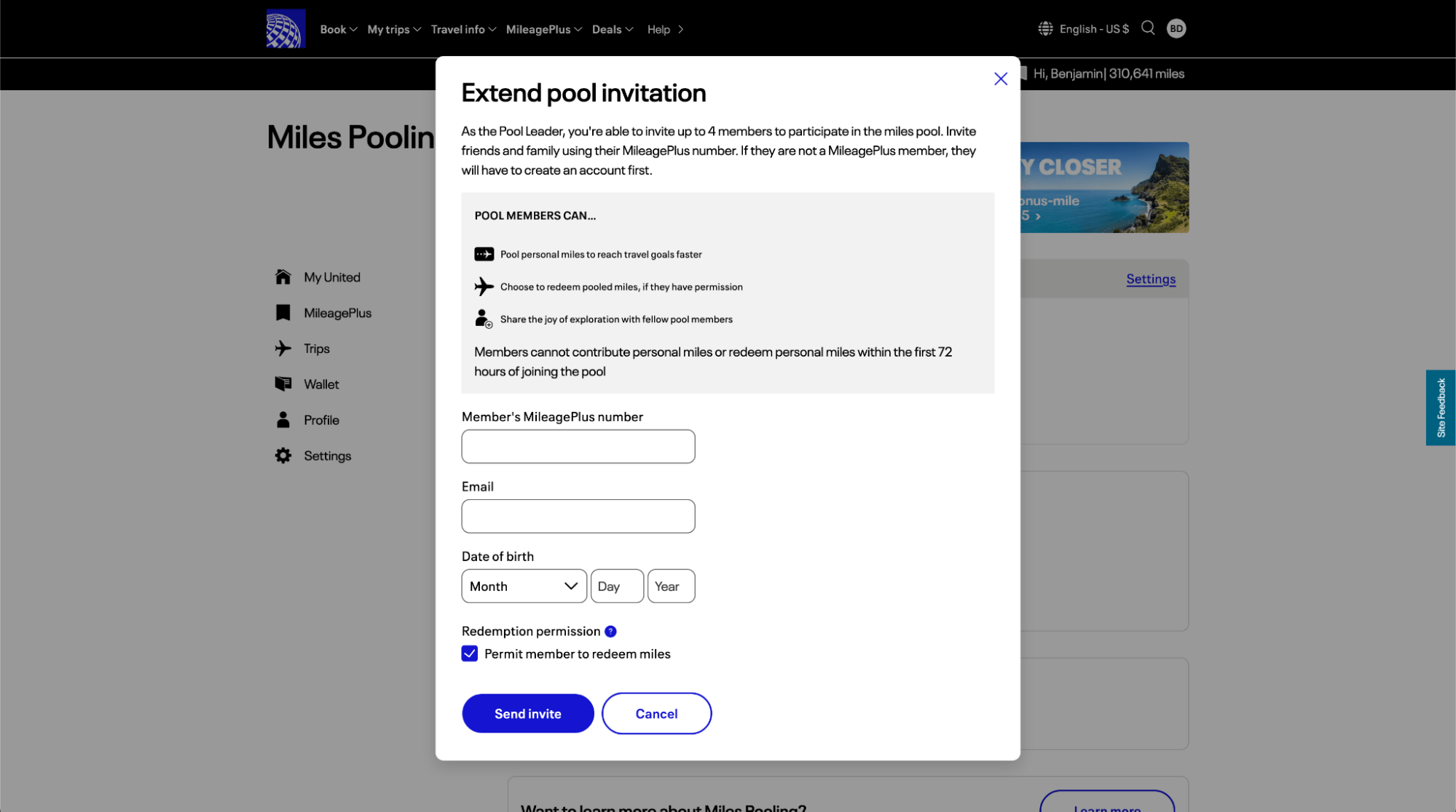 United Miles Pooling: How It Works